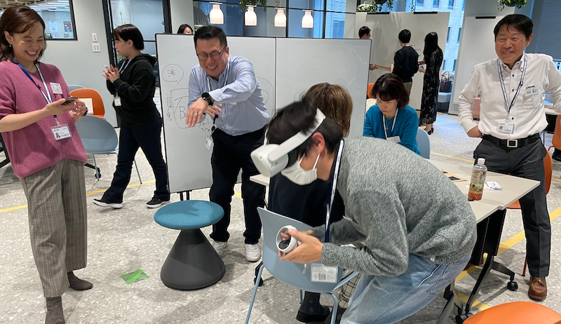 チームイベントの写真