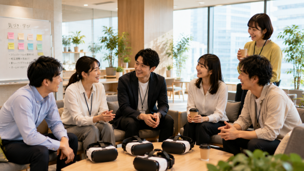 体験談から見えたVRチームビルディングの3つの効果