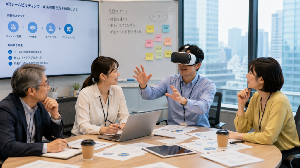 5社の体験談】VRチームビルディング参加者のリアルな声